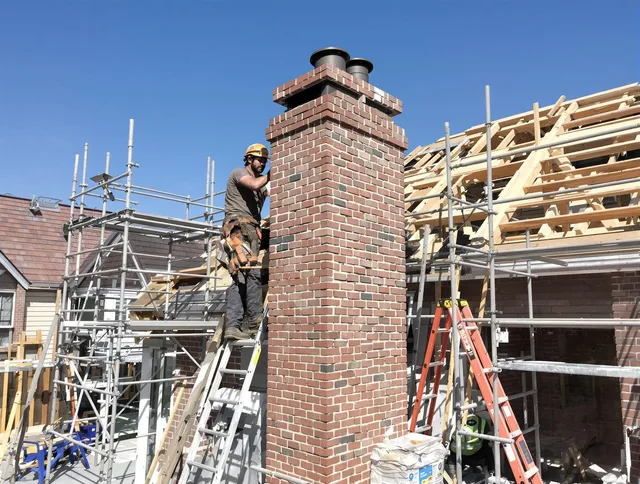 New chimney installation completed by Pineville Chimney Sweep in Pineville, NC